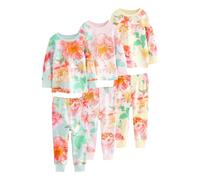 Next Pyjama jaune pastel / menthe / rose / rouge pastel, Taille 128