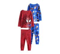 Next Pyjama 'License Snuggle' bleu / rouge / noir / blanc, Taille 116