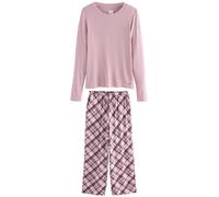 Next Pyjama lilas / rose / lie de vin / blanc cassé, Taille XL