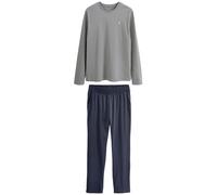 Next Pyjama long bleu marine / gris, Taille L