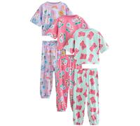 Next Pyjama menthe / violet clair / rose, Taille 158