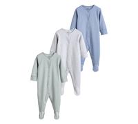 Next Pyjama opal / gris clair / vert pastel, Taille 74