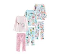 Next Pyjama 'Snuggle' bleu clair / vert / rose / blanc, Taille 140