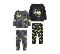 Next Pyjama 'Snuggle' jaune / gris / noir, Taille 128