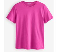 Next Raspberry Pink The Everyday Crew Neck Cotton Rich Short Sleeve T-Shirt