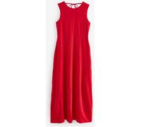 Next Red 100% Cotton Maxi Jersey Dress Red 22