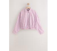 Next Red/Blue/White Stripe Long Sleeve Bomber Shirt Red/Blue/White Stripe XL (EU 48-50)