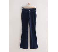 Next Rinse Blue Flare Leg Denim Jersey Leggings