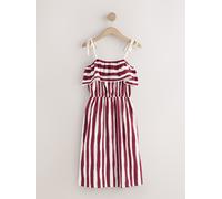 next Robe bandeau à volants en jersey rouge FR 44 (EU 42)