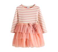 Next Robe beige clair / corail, Taille 116