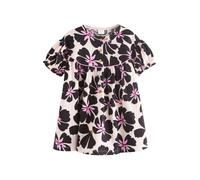 Next Robe beige clair / orchidée / rose chiné / noir, Taille 116