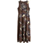 Next Robe beige / marron / noir, Taille 38