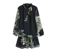 Next Robe beige / noir, Taille 40