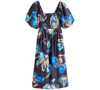 Next Robe bleu / bleu marine / bleu clair / marron, Taille 46