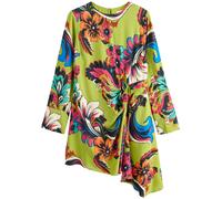 Next Robe bleu / kiwi / orange foncé / rose foncé, Taille 34