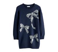 Next Robe bleu marine / argent, Taille 128