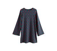 Next Robe bleu marine / jaune / émeraude / rouge, Taille 42