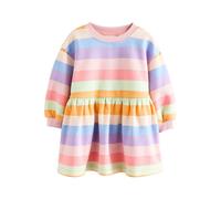 Next Robe bleu roi / vert clair / orange / rose, Taille 98