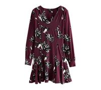 Next Robe bourgogne / noir / blanc, Taille 36
