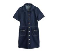 Next Robe-chemise bleu foncé, Taille 52