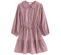 Next Robe-chemise lie de vin / blanc, Taille 46
