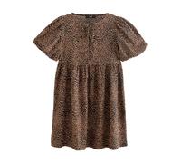 Next Robe-chemise marron / noir, Taille 40
