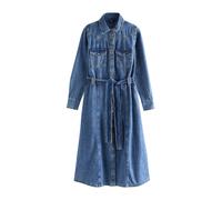 Next Robe-chemise noir denim, Taille 48