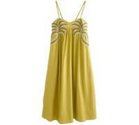 Next Robe citron vert / noir / blanc, Taille 44