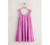 next Robe courte délavée à Col dégagé violet M Regular (FR 42-44)
