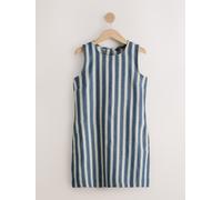 Next Robe crème / bleu denim, Taille 46