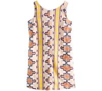 Next Robe crème / azur / marron / jaune pastel, Taille 44