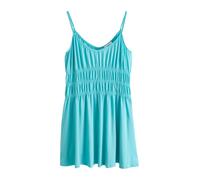 Next Courte robe froncée en jersey Bleu aqua 38