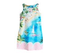 Next Robe d’été azur / vert / menthe / rose, Taille 38