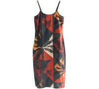 Next Robe d’été beige clair / orange / mandarine / noir, Taille 54