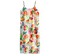 Next Robe d’été bleu clair / vert / pêche / rose, Taille 40