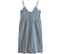 Next Robe d’été bleu foncé / blanc, Taille 38