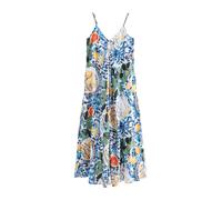 Next Robe d’été bleu / jaune / citron vert / vert, Taille 40