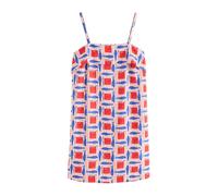 Next Robe bleu roi / rouge / blanc, Taille 54