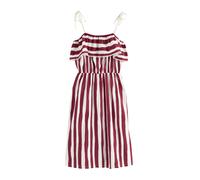 Next Robe d’été bordeaux / blanc, Taille 52