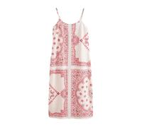 Next Robe d’été crème / magenta / rose foncé / noir, Taille 40