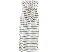 Next Robe d’été écru / bleu marine, Taille 44