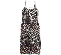 Next Robe d’été écru / marron / noir, Taille 48