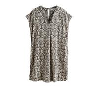 Next Robe d’été noir / blanc cassé, Taille 42