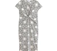 Next Robe d’été noir / blanc cassé, Taille 44