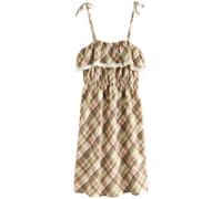 Next Robe d’été olive / rose / blanc, Taille 44