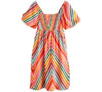 Next Robe d’été pétrole / orange / rose / blanc cassé, Taille 44