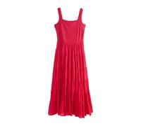 Next Robe d'été mi-longue à superpositions sans manches à encolure carrée Rouge 54