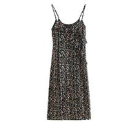 Next Robe d’été vert / orange / noir, Taille 42