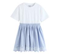 Next Robe 'Daisy' bleu clair / blanc, Taille 128