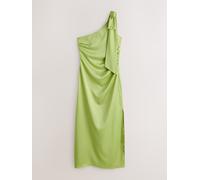 Next Robe de demoiselle d'honneur maxi asymétrique à naud vert FR 50 Tall (EU 48 T)